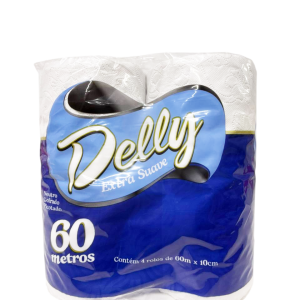 PAPEL HIGIÊNICO DELLY 60 M | 16X4