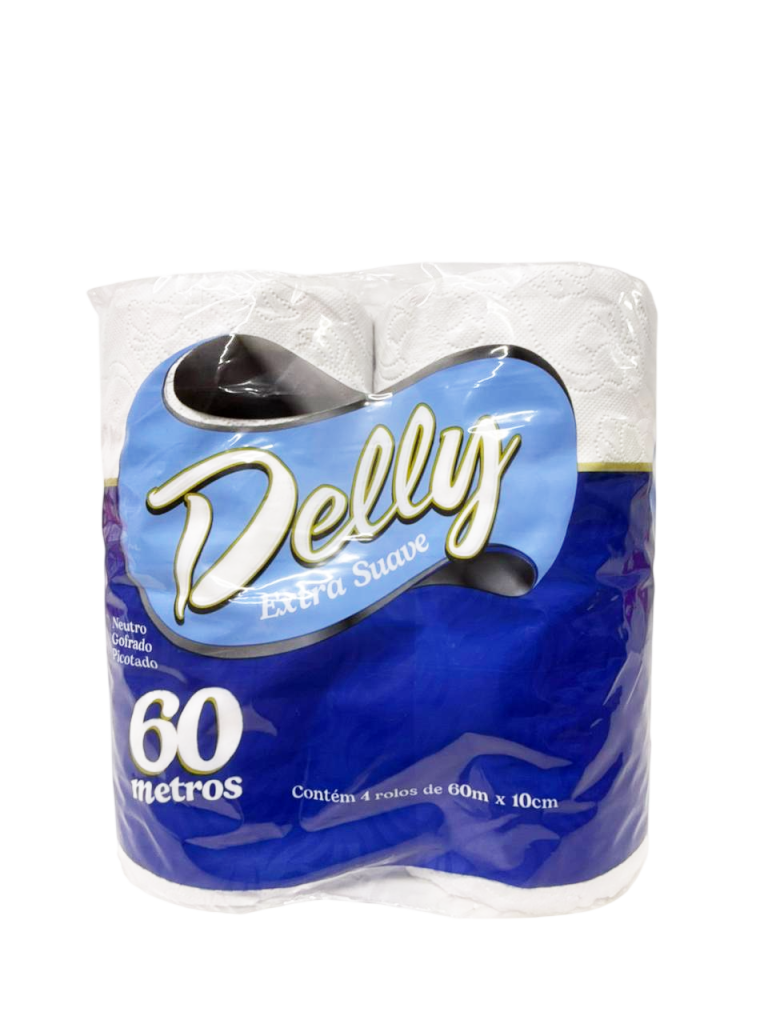PAPEL HIGIÊNICO DELLY 60 METROS | 16X4
